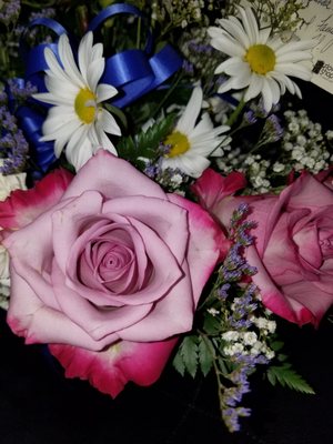 Purple Rose Bouquet