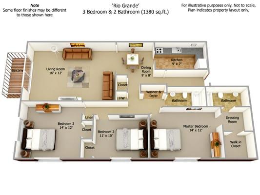 Rio Grande Floor Plan