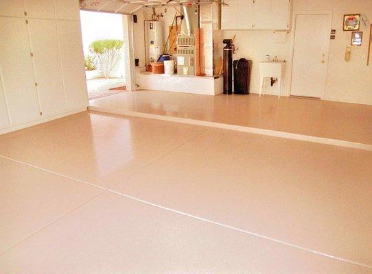 Solis Color Garage Floor Coating Nashville www.garagefloorz.com