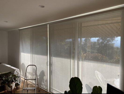 Hunter Douglas Silver Screen Roller shades