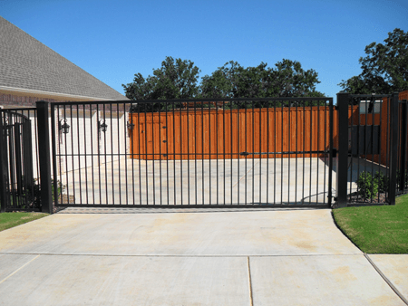 We install and repair iron driveway gates and operators.