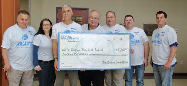 Gary Stoneberg agency supports Southern Tier Lyme Support