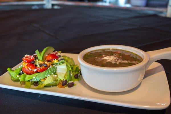 Soup and Salad at The Cuban. Sorry, working...I cant eat it yet!