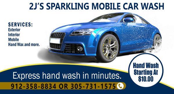 2J'S SPARKLING MOBILE CAR WASH