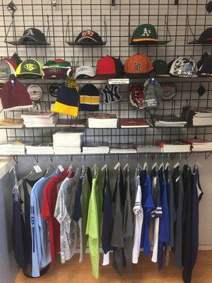 Check out our wide selection of hats to customize and pick up a free catalog of one of our many lines we carry.