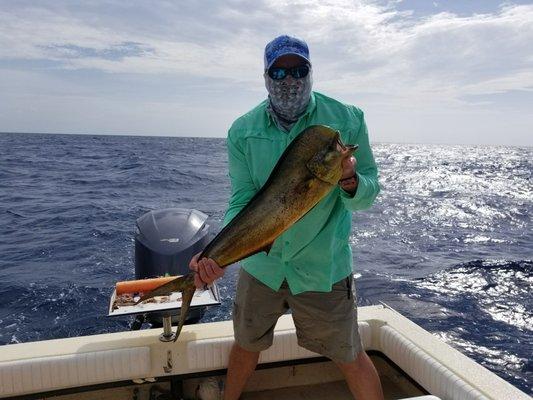 Capt. Josh put us on the fish!