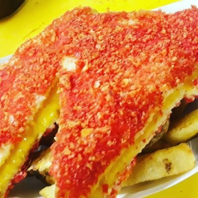 Hot Cheeto Grilled Cheese