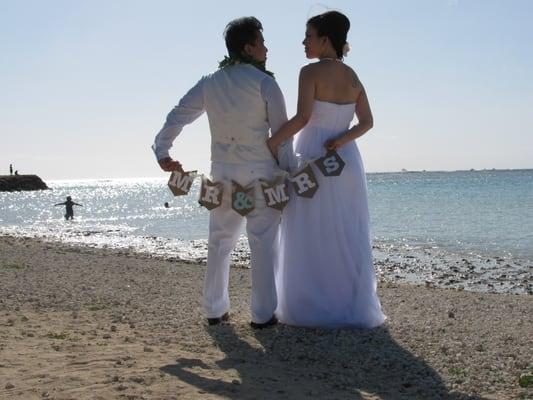 Beach photo shoot