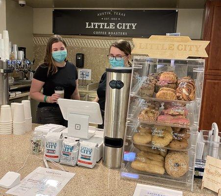 Friendly baristas!