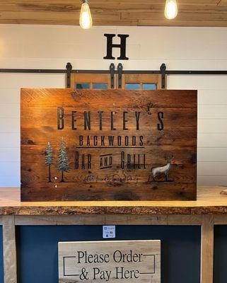 Rustic Engraved & Hand Painted Signs