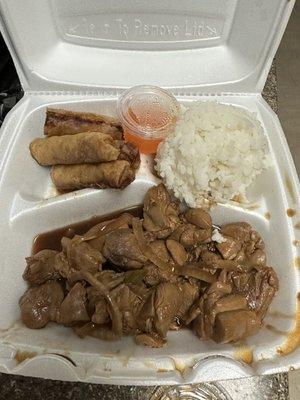 Chicken adobo! $10