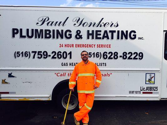 Paul Jr, one of the co-owners, along with one of our professional trucks