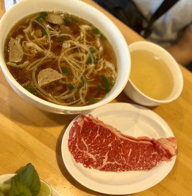 P1. Pho Dac Biet (New York Steak)