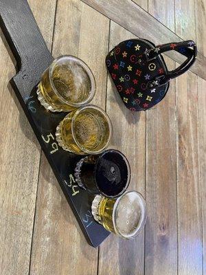 Beer flights