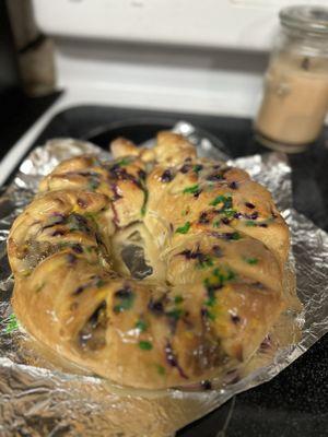 Boudin King Cake