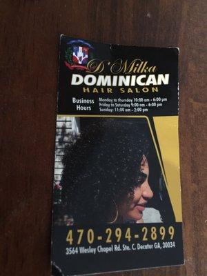 D' Milka Dominican Hair Salon