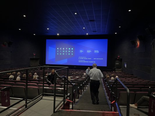 Inside of theatre