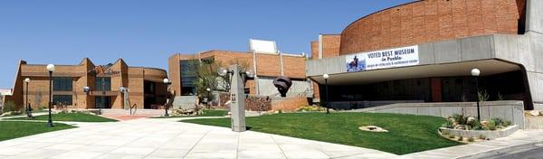 The Sangre de Cristo Arts Center spans a 3 building campus.