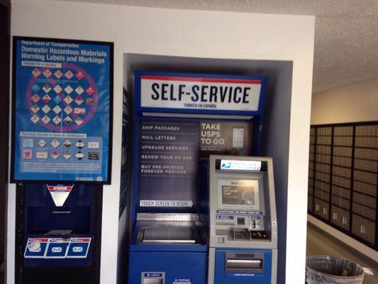 Self-service station