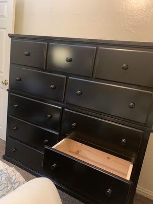 After pic of same dresser customized perfectly.