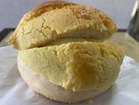 Hong Kong-Style Pineapple Bun With Butter