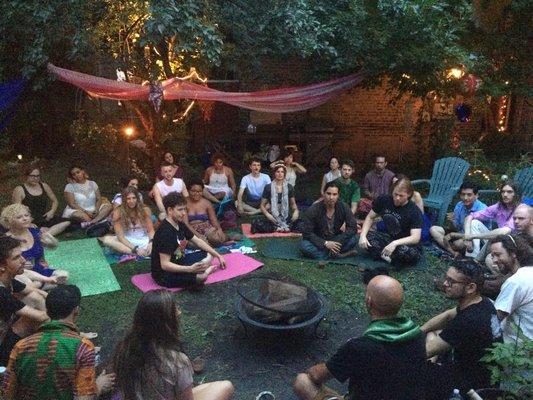 A meditation workshop with Inner Waymark founder Nick Meador in summer 2016. More info at innerwaymark.com