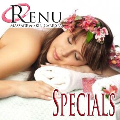 Specials 2013 - http://www.RenuSpa.net/Valentine_Packages.html