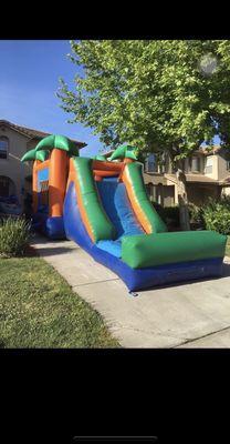 Kitty Cat Rentals also has Combo jumpers with waterslides !