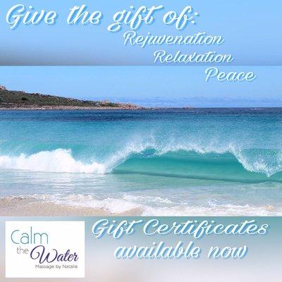 Gift Certificates available!