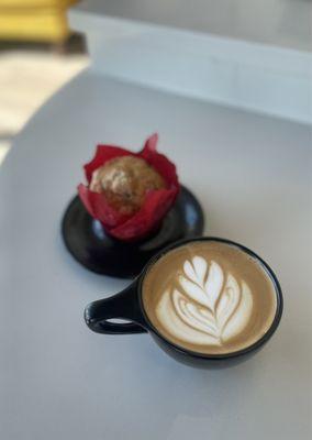 Bloom Coffee, Blueberry Muffin