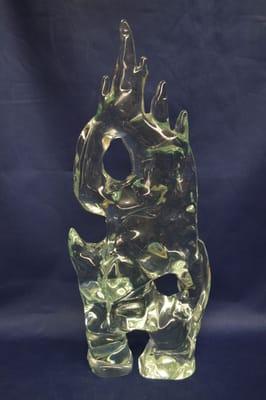 This Livio Segusso sculpture is the finest of numerous pieces of Murano glass in our collection.