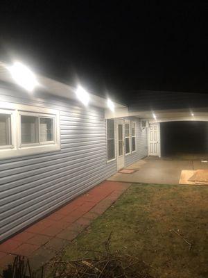 Light siding and soffit