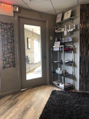 Products & entry way