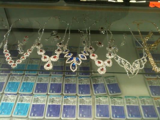 Blingy necklaces