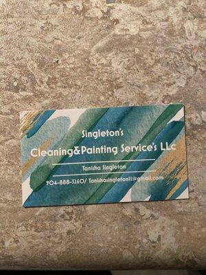 Singleton’s cleaning & Painting Services