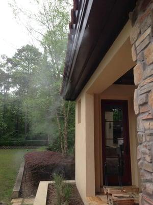 Our mosquito misting systems are set to mist at specific times each and every day for maximum results.