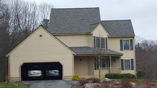 CertainTeed Landmark Shingles in "Weathered Wood", Acton, MA