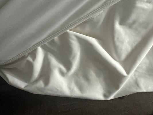 Bed sheet under fitted sheet