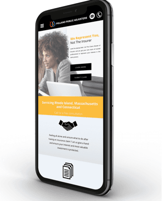 84% of small businesses who have invested in a mobile presence say that they see immediate and long-term benefits. Website by KCM