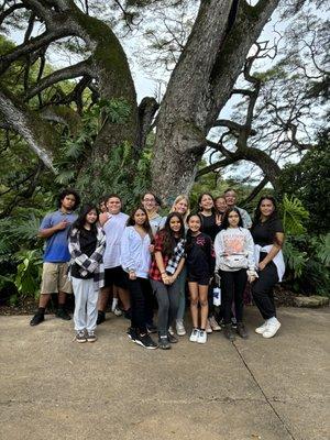 7th grade field trip to Waimea Valley