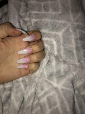 Ombré nails