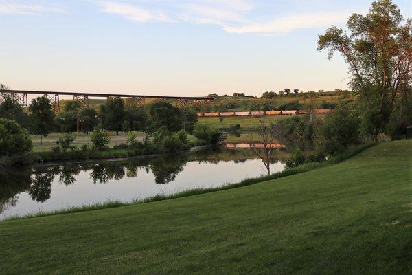 Hi-Line Bridge and Sheyenne River