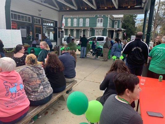 St Baldrick's crowd