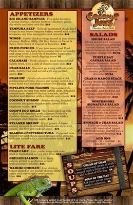 Custom Designed Menus DESIGN IS FREE WHEN YOU PRINT WITH US!