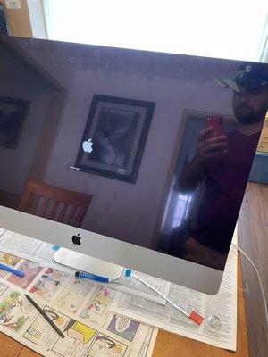 Replacement iMac display part 3