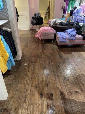 Our team had a cleaning contact at Victoria's Secret & what an amazing job they did.