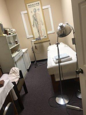 Acupuncture rooms