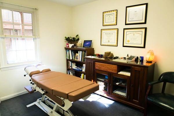 Dr. Amanda's treatment room