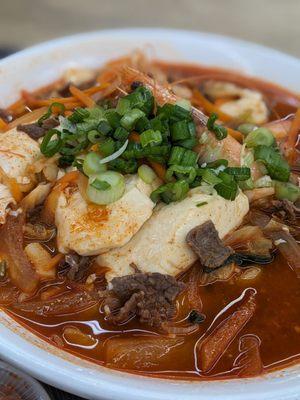 Spicy Tofu Udon - Anne