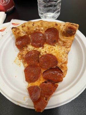 Pepperoni pizza